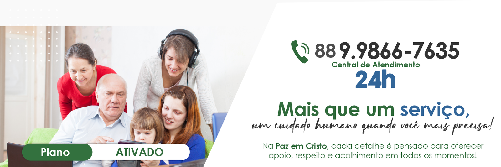 Desde 2016, a Paz em Cristo – Serviços Funerários é referência no setor na região dos Inhamuns, oferecendo acolhimento, respeito e profissionalismo em todos os momentos.
